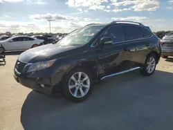 Salvage cars for sale at Wilmer, TX auction: 2010 Lexus RX 350