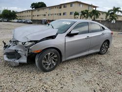 Salvage cars for sale at Opa Locka, FL auction: 2016 Honda Civic EX