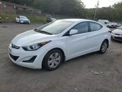 Salvage cars for sale at Baltimore, MD auction: 2016 Hyundai Elantra SE