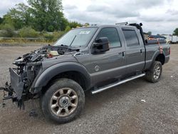 Salvage cars for sale at Columbia Station, OH auction: 2014 Ford F350 Super Duty