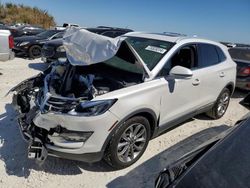 Salvage cars for sale at Taylor, TX auction: 2017 Lincoln MKC Select