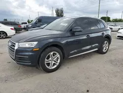 Audi salvage cars for sale: 2018 Audi Q5 Premium