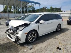 Honda salvage cars for sale: 2019 Honda Odyssey Elite