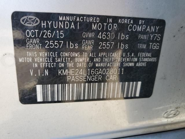 2016 Hyundai Sonata Hybrid