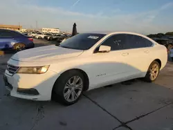 Chevrolet salvage cars for sale: 2015 Chevrolet Impala LT