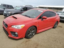 Subaru salvage cars for sale: 2016 Subaru WRX Premium