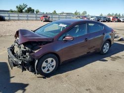 KIA Vehiculos salvage en venta: 2018 KIA Forte LX