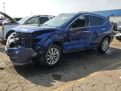 Salvage cars for sale at Woodhaven, MI auction: 2017 Nissan Rogue S