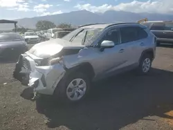 Toyota salvage cars for sale: 2021 Toyota Rav4 LE