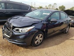 Chevrolet Vehiculos salvage en venta: 2016 Chevrolet Cruze LS