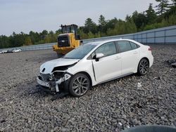 Salvage cars for sale from Copart Windham, ME: 2022 Toyota Corolla SE