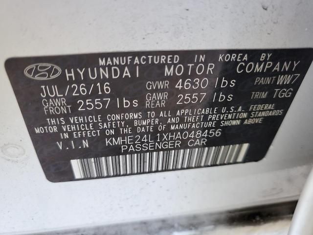 2017 Hyundai Sonata Hybrid