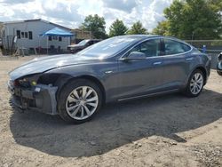 Salvage cars for sale at Baltimore, MD auction: 2013 Tesla Model S