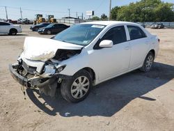 Salvage cars for sale at Oklahoma City, OK auction: 2010 Toyota Corolla Base