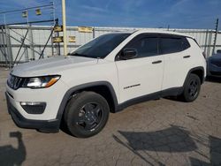 Salvage cars for sale at Dyer, IN auction: 2018 Jeep Compass Sport