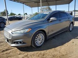 Salvage cars for sale at San Diego, CA auction: 2013 Ford Fusion SE Hybrid