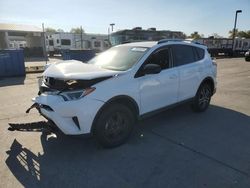 Salvage cars for sale at Sacramento, CA auction: 2017 Toyota Rav4 LE