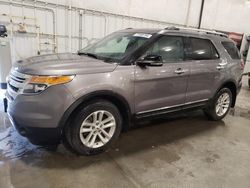 Salvage cars for sale at Avon, MN auction: 2013 Ford Explorer XLT