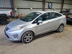 Salvage cars for sale at Houston, TX auction: 2013 Ford Fiesta Titanium