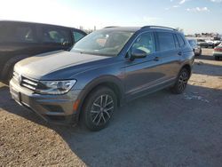 Volkswagen salvage cars for sale: 2020 Volkswagen Tiguan SE