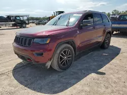 Salvage cars for sale at Houston, TX auction: 2017 Jeep Grand Cherokee Trailhawk