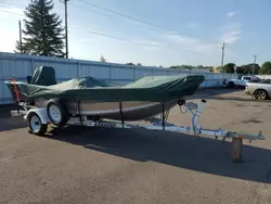 Salvage boats for sale at Ham Lake, MN auction: 2000 Aluminum Acraftboat