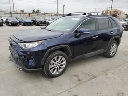 Toyota salvage cars for sale: 2020 Toyota Rav4 Limited