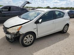 Salvage cars for sale at San Antonio, TX auction: 2012 Toyota Prius C