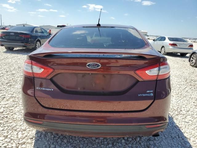 2016 Ford Fusion SE Hybrid