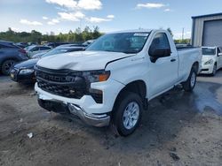 Salvage cars for sale at Duryea, PA auction: 2022 Chevrolet Silverado C1500