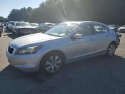 Salvage cars for sale at Exeter, RI auction: 2009 Honda Accord EXL