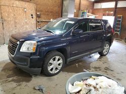 Salvage cars for sale at Ebensburg, PA auction: 2017 GMC Terrain SLE