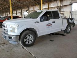 Salvage trucks for sale at Phoenix, AZ auction: 2015 Ford F150 Super Cab