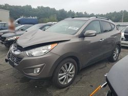 Salvage cars for sale at Exeter, RI auction: 2012 Hyundai Tucson GLS