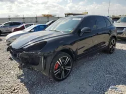 Salvage cars for sale at Cahokia Heights, IL auction: 2014 Porsche Cayenne Turbo