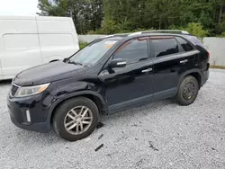 Salvage cars for sale at Fairburn, GA auction: 2015 KIA Sorento LX