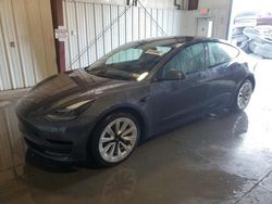 Salvage cars for sale at Ellwood City, PA auction: 2023 Tesla Model 3