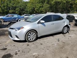 Salvage cars for sale from Copart Austell, GA: 2014 Toyota Corolla L