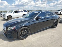 Salvage cars for sale at Grand Prairie, TX auction: 2017 Mercedes-Benz E 300