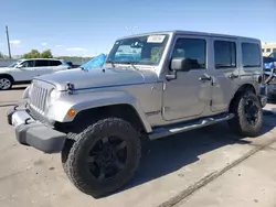 Jeep salvage cars for sale: 2014 Jeep Wrangler Unlimited Sahara