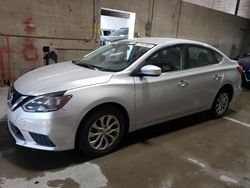 Salvage cars for sale at Blaine, MN auction: 2019 Nissan Sentra S