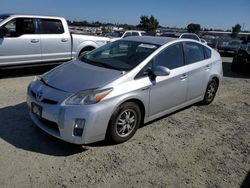 Salvage cars for sale at Antelope, CA auction: 2010 Toyota Prius