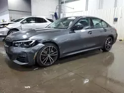 Salvage cars for sale at Ham Lake, MN auction: 2021 BMW 330XI