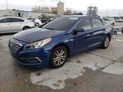 Salvage cars for sale at New Orleans, LA auction: 2016 Hyundai Sonata SE