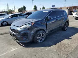 Salvage cars for sale at Wilmington, CA auction: 2022 KIA Sportage LX