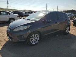 Salvage cars for sale at Colorado Springs, CO auction: 2012 Ford Fiesta SE