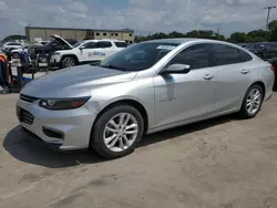 Salvage cars for sale at Wilmer, TX auction: 2016 Chevrolet Malibu LT