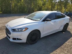 Salvage cars for sale at Cookstown, ON auction: 2016 Ford Fusion SE