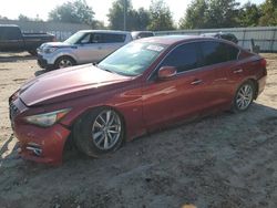 Salvage cars for sale from Copart Midway, FL: 2015 Infiniti Q50 Base