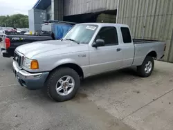 Salvage trucks for sale at East Granby, CT auction: 2004 Ford Ranger Super Cab